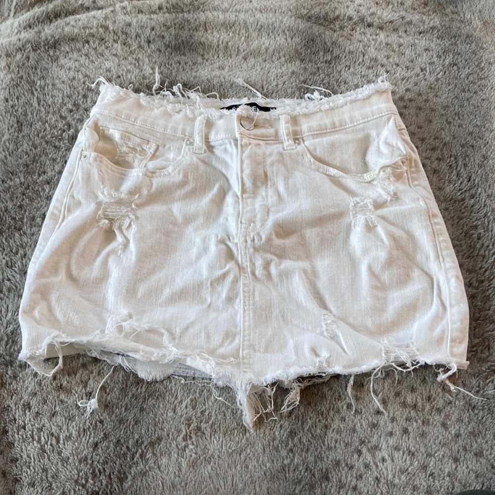 Denim Mini Skirt